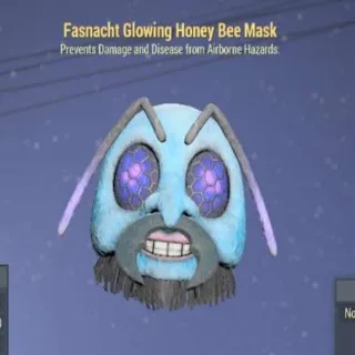 Glowing Honey Bee Mask