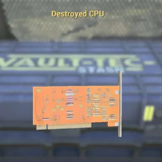 Destroyed Cpu