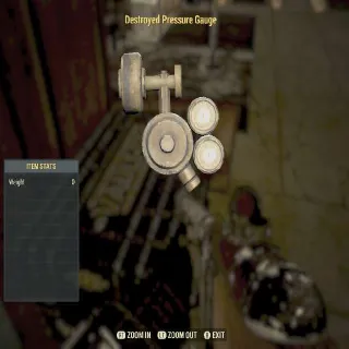 Damaged Pressure Gauge
