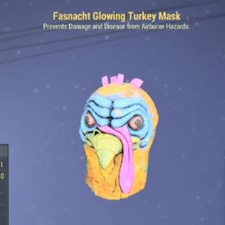 Glowing Turkey Mask