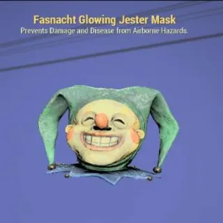 Glowing Buffoon Mask