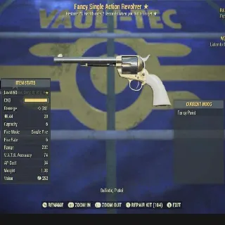 Vampires Fancy Revolver