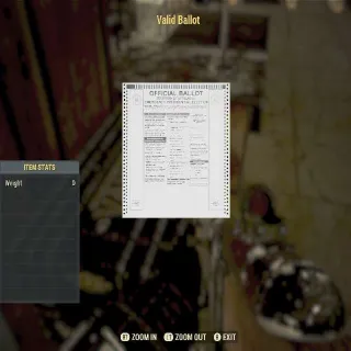 Valid Ballot