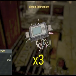 3x Module Instructions