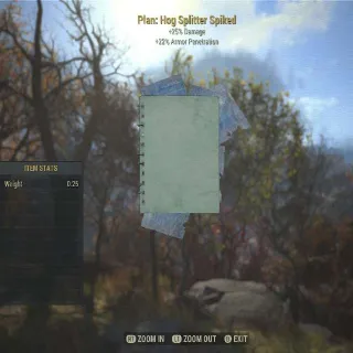 *NEW* Hog Splitter Spiked Plan