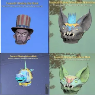 Glowing Mask Bundle C