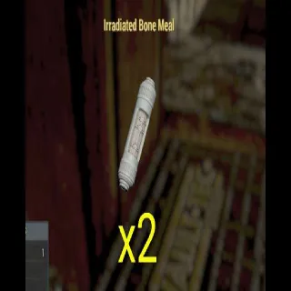 2x Irradiated Bone Meal