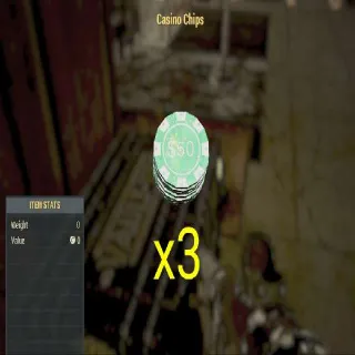 3x Casino Chips