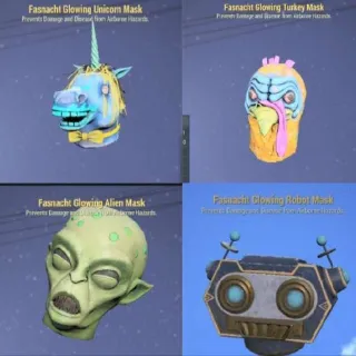 Glowing Mask Bundle C