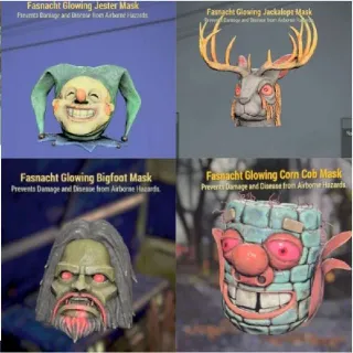 Glowing Mask Bundle C