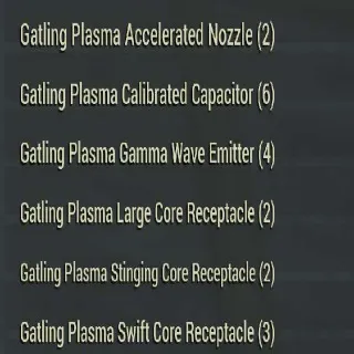 Bulks Gatling Plasma Mods