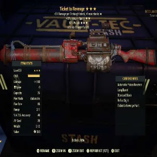Ticket To Revenge (LVL 30)
