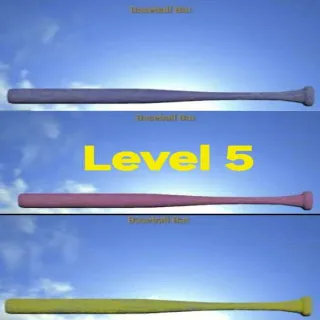 Level 5 Colored Bat Set