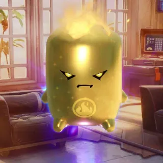 Gold Fire Sprite