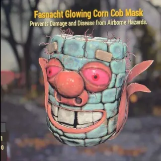Glowing Corn Cob Mask