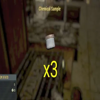 3x Chemical Sample