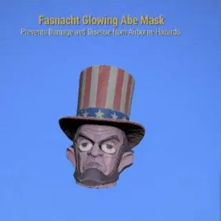 Glowing Abe Mask