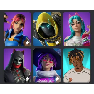 Fortnite Account - 6 Skins