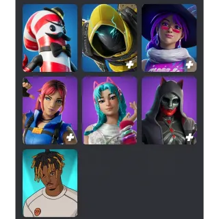 Fortnite Account - 7 Skins