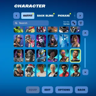 FORTNITE ACCOUNT - 140 SKINS - NEYMAR / LARA CROFT GOLD / OG MARVEL / GALAXY ANDROMEDA - COLLECTORS DREAM