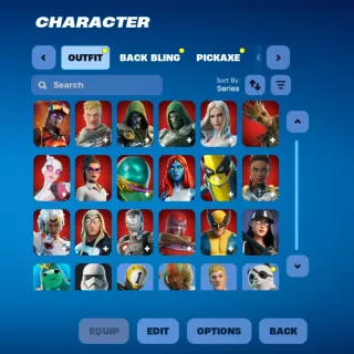 Fortnite Account - 140 Skins - Neymar / Lara Croft Gold / OG Marvel / Galaxy Andromeda - Collectors Dream