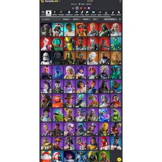 Stacked Fortnite Account with 69+ Skins