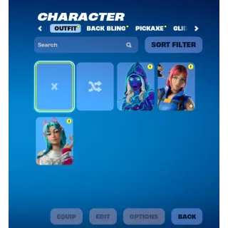 Fortnite Account - Andromeda + 2 Skins