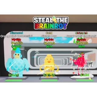 Steal The Brainrot - Full Base