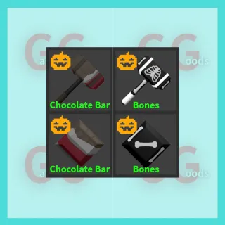 FTF: Chocolate Bar & Bones Sets Bundle
