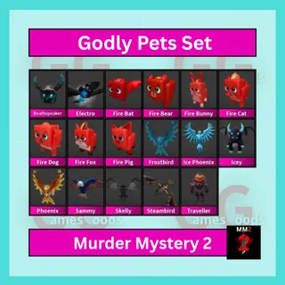 MM2: Godly Pets Set