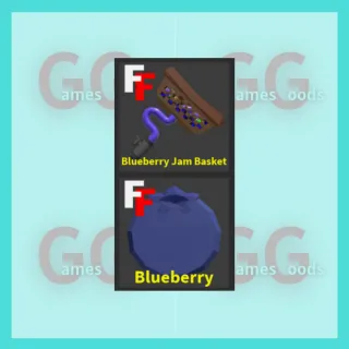 FTF: Blueberry Basket Set