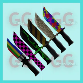 MM2: Collectible Uncommon Knives Set 1