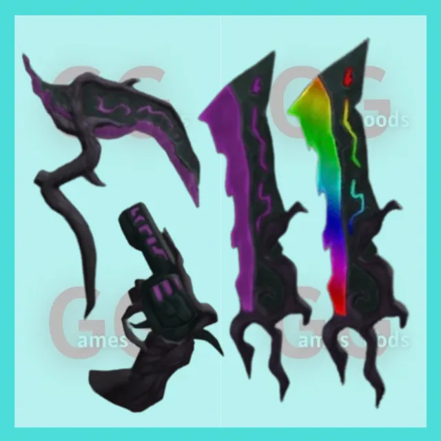 MM2: Full Chroma Elderwood Set - Roblox Game Items - Gameflip