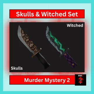 MM2: Skulls & Witched Set