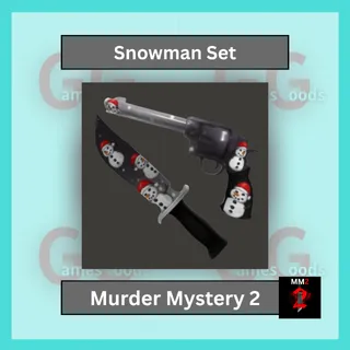 MM2 Snowman Set