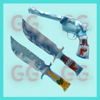 MM2: Snowman Set & Snowy Knife