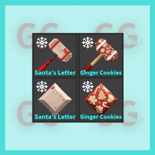 FTF: Santa’s Letter & Ginger Cookies Sets Bundle