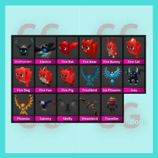 MM2: Godly Pets Set