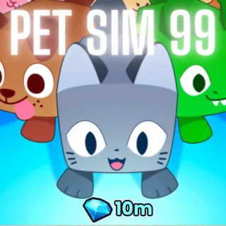 10m Gems Pet Sim 99