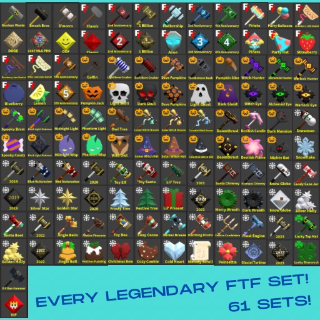 Flee The Facility - Every Legendary - Game Items - Gameflip