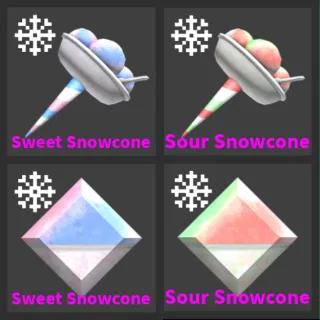 FTF: Sweet & Sour Snowcone Sets Bundle