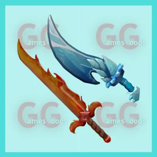 MM2 Fire & Ice Set