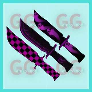 MM2: Checker, Rune, Wraiths Knives