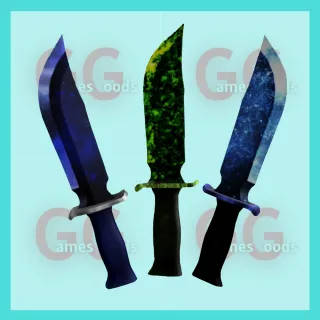 MM2: Midnight, Emerald, Plasmite Set