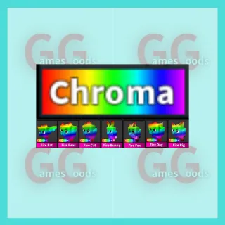 MM2: Chroma Pets Set