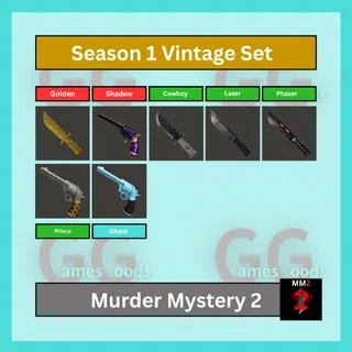 MM2: Season 1 Vintage Set