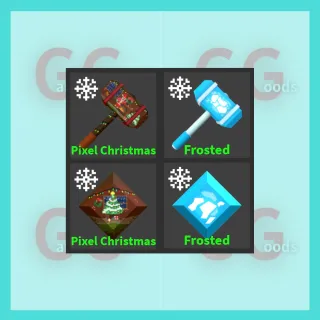 FTF: Pixel Christmas & Frosted Sets Bundle