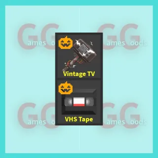 FTF: Vintage TV Set