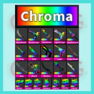 MM2: Chroma Set w/Pets
