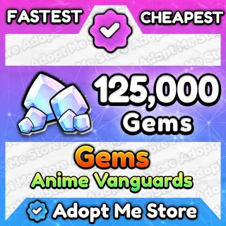 125,000 Gems